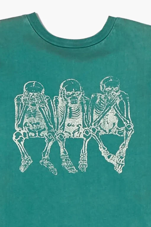 Girls Skeleton Graphic Tee (Kids)