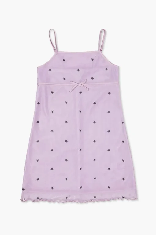 Girls Star Print Cami Dress (Kids)