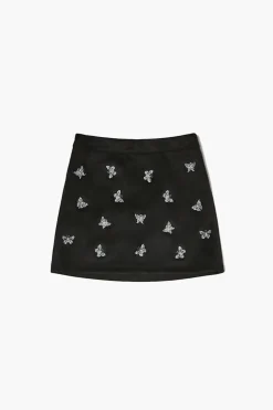 Girls Suede Butterfly Skirt (Kids)