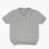Girls Sweater-Knit Polo Shirt (Kids)