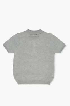 Girls Sweater-Knit Polo Shirt (Kids)