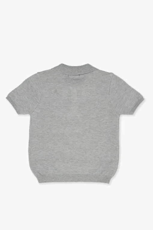 Girls Sweater-Knit Polo Shirt (Kids)