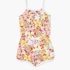 Girls Tropical Floral Print Romper (Kids)