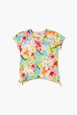 Girls Tropical Floral Tee (Kids)