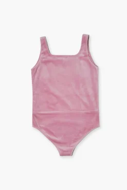 Girls Velvet Bodysuit (Kids)