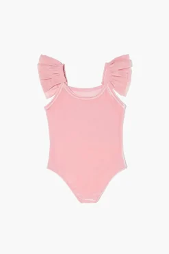 Girls Velvet Bodysuit (Kids)