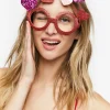 Glitter Heart Glasses