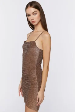 Glitter Knit Cami Mini Dress