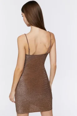 Glitter Knit Cami Mini Dress