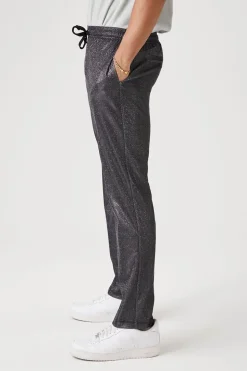 Glitter Knit Drawstring Joggers
