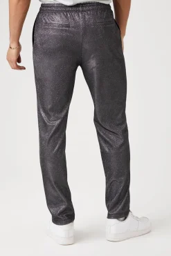Glitter Knit Drawstring Joggers