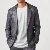 Glitter Knit Open-Front Blazer