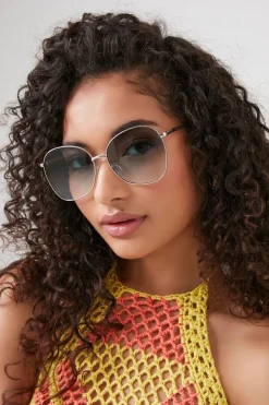 Gradient Round Sunglasses