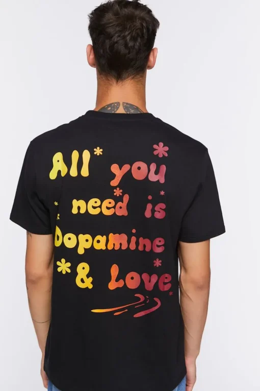 Graphic Crew Neck Tee