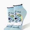 Grumpy Bear Ankle Socks