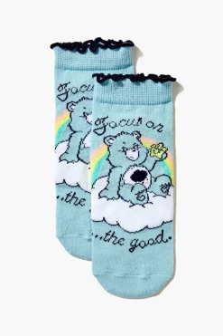 Grumpy Bear Ankle Socks