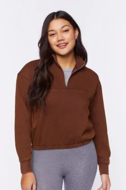 Half-Zip Fleece Pullover