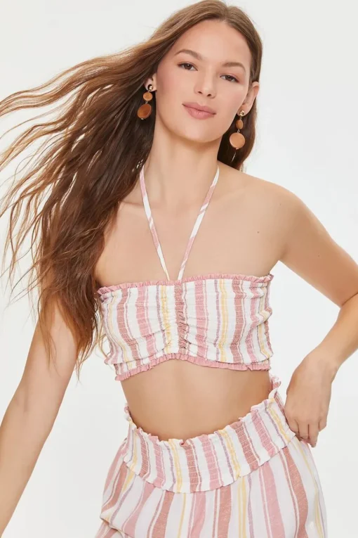 Halter Crop Top & Pants Set