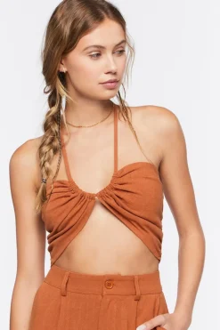 Halter Crop Top & Shorts Set