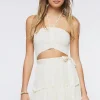 Halter Cutout Mini Dress