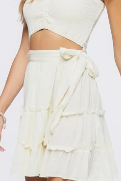 Halter Cutout Mini Dress