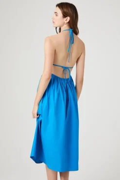 Halter Midi Pocket Dress
