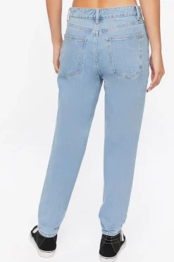 Happy Face Graphic Wide-Leg Jeans