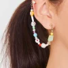 Heart Beaded Ear Crawler
