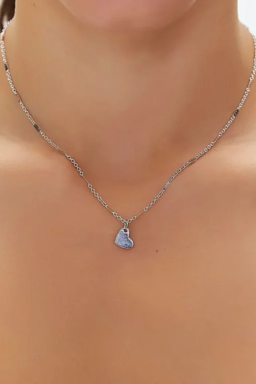 Heart Charm Chain Necklace
