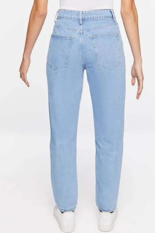 Heart Graphic High-Rise Jeans