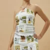 Henry R Jones Ii Artwork Print Halter Dress