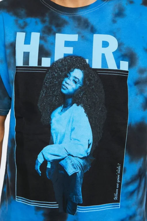 H.E.R. Tie-Dye Graphic Tee