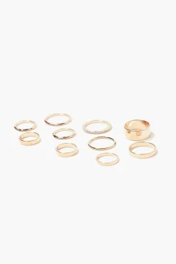 High-Polish Ring Set