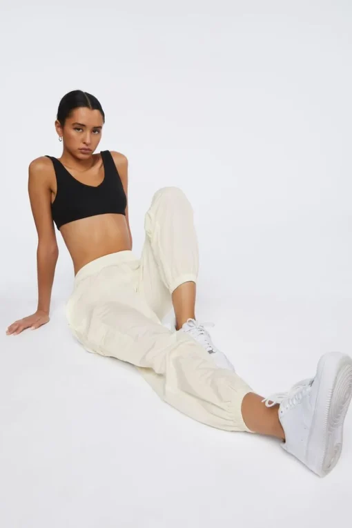 High-Rise Cargo Joggers