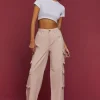 High-Rise Cargo Pants