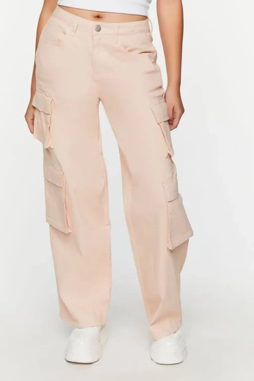 High-Rise Cargo Pants