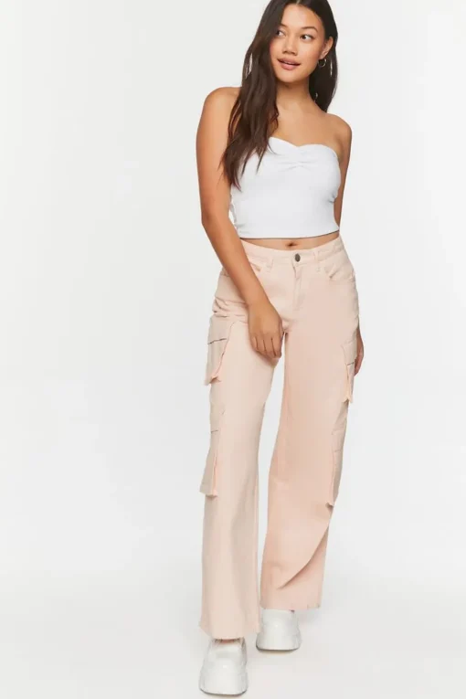 High-Rise Cargo Pants