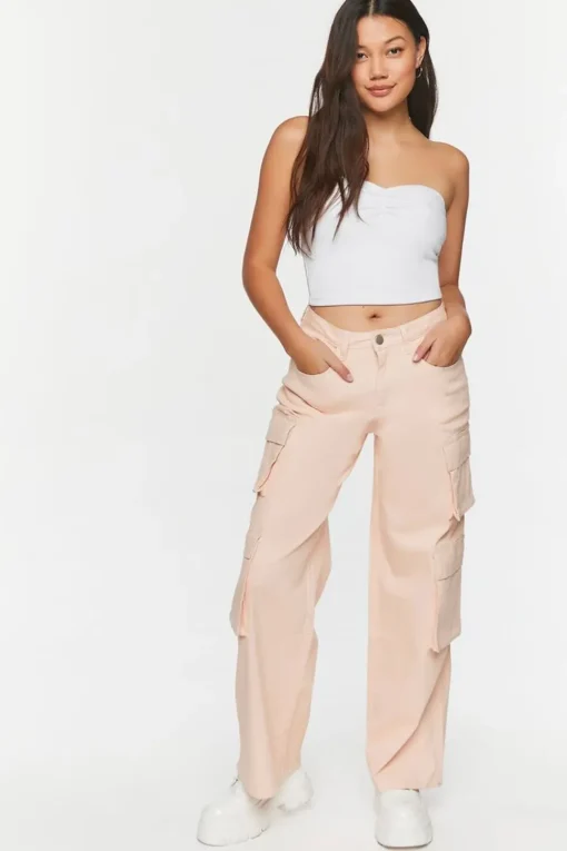 High-Rise Cargo Pants