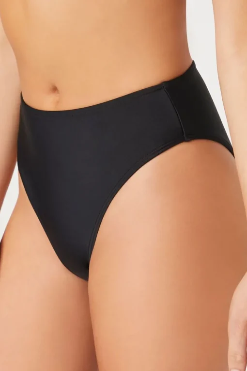 High-Rise Cheeky Bikini Bottoms