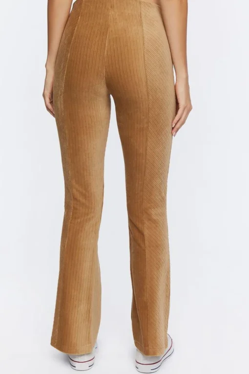 High-Rise Corduroy Flare Pants
