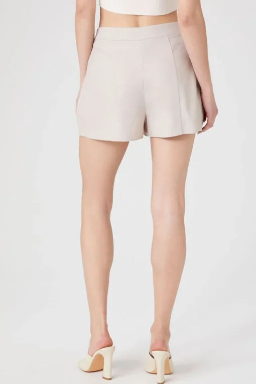 High-Rise Pull-On Shorts