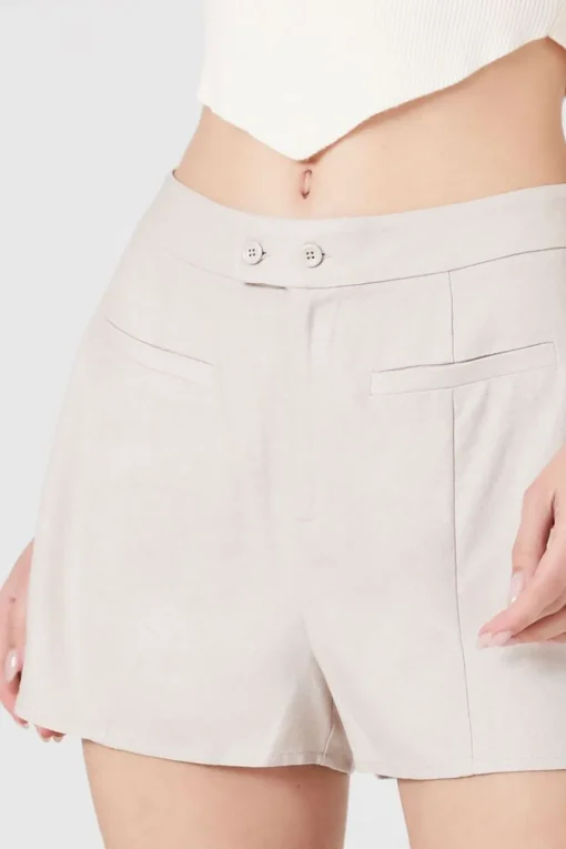 High-Rise Pull-On Shorts