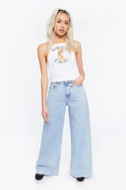 High-Rise Wide-Leg Jeans