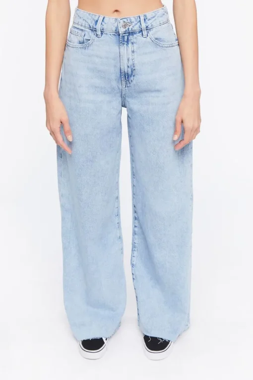 High-Rise Wide-Leg Jeans