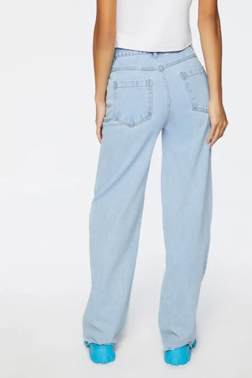 High-Rise Wide-Leg Jeans