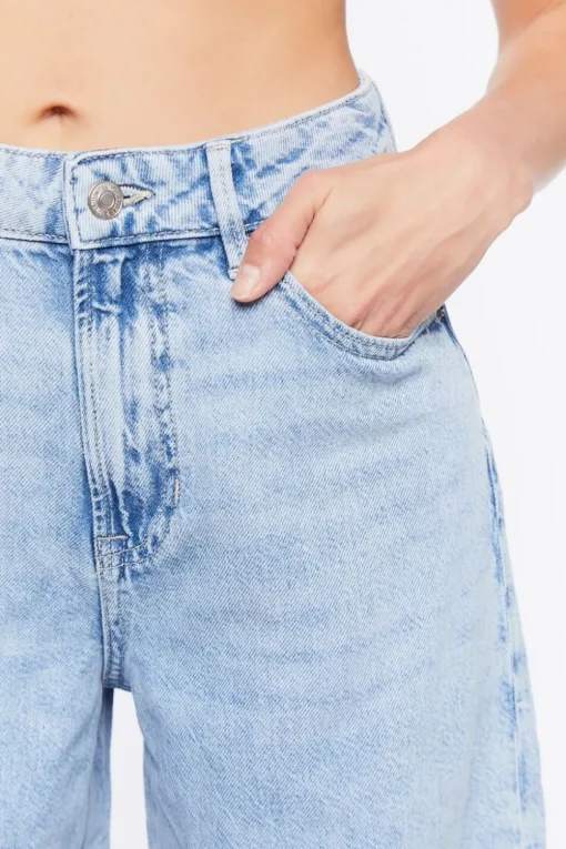 High-Rise Wide-Leg Jeans