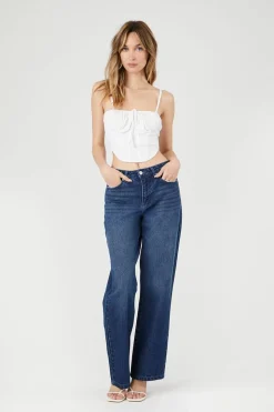 High-Rise Wide-Leg Jeans