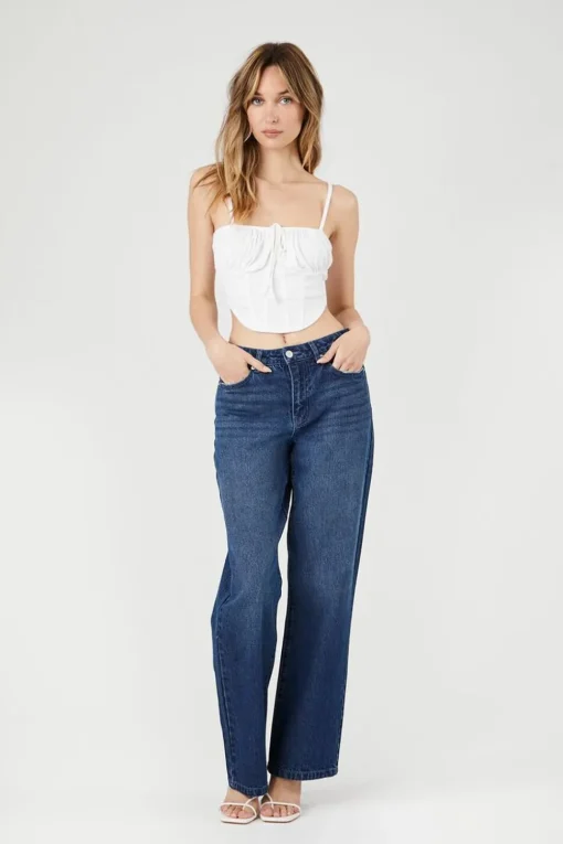High-Rise Wide-Leg Jeans