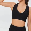 Honeycomb Knit Sports Bra