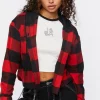 Hooded Combo Flannel Shirt